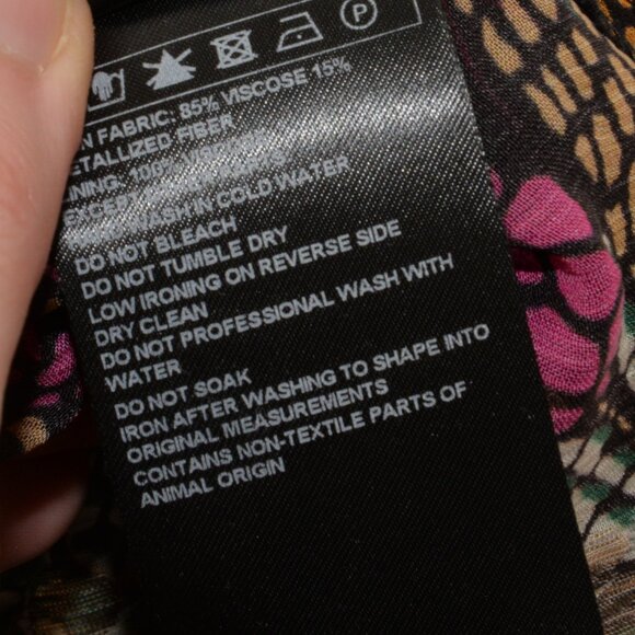 Ba&sh Leia Wrap Top Puff Sleeves Sz 4 - Picture 10 of 10